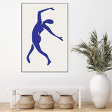 Blue Dancer-The Paper Tree-abstract,blue,blue dancer,hamptons,henri matisse,Matisse,modern,nu bleu,organic shape,portrait,premium art print,shape,wall art,Wall_Art,Wall_Art_Prints