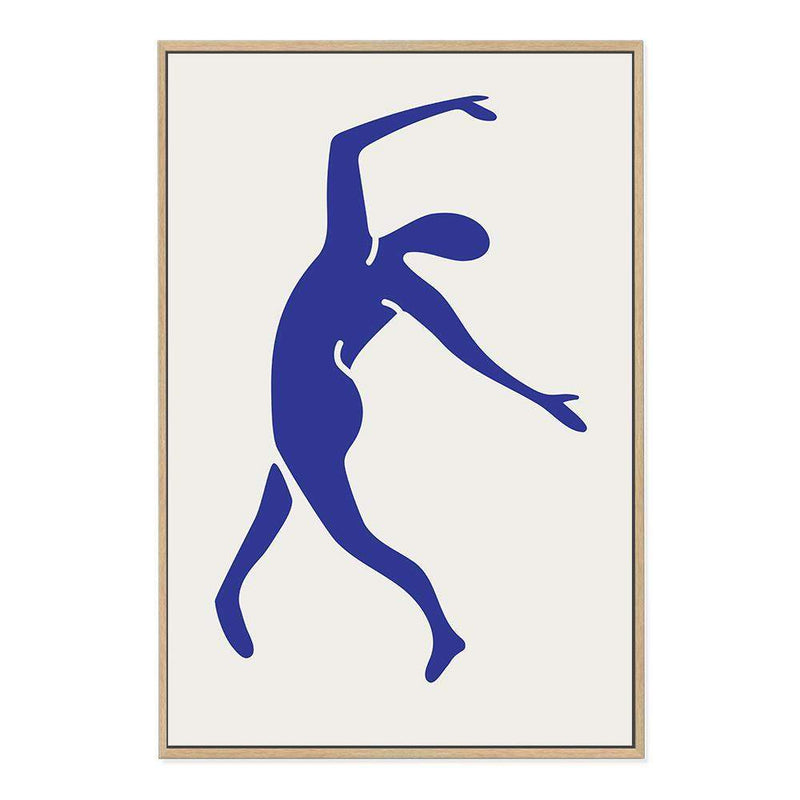 Blue Dancer-The Paper Tree-abstract,blue,blue dancer,hamptons,henri matisse,Matisse,modern,nu bleu,organic shape,portrait,premium art print,shape,wall art,Wall_Art,Wall_Art_Prints