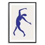 Blue Dancer-The Paper Tree-abstract,blue,blue dancer,hamptons,henri matisse,Matisse,modern,nu bleu,organic shape,portrait,premium art print,shape,wall art,Wall_Art,Wall_Art_Prints