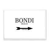 Bondi This Way-The Paper Tree-arrow,australia,black & white,black and white,boho,bondi,bondi beach,direction,directional,hamptons,landscape,monochrome,premium art print,text,typography,wall art,Wall_Art,Wall_Art_Prints