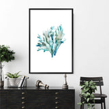 Blue Coral IIII-The Paper Tree-Art_Prints,Artwork,BEACH,blue,blue coral,coastal,COASTAL ART,coral,Designer,HAMPTON,hamptons,portrait,premium art print,wall art,Wall_Art,Wall_Art_Prints