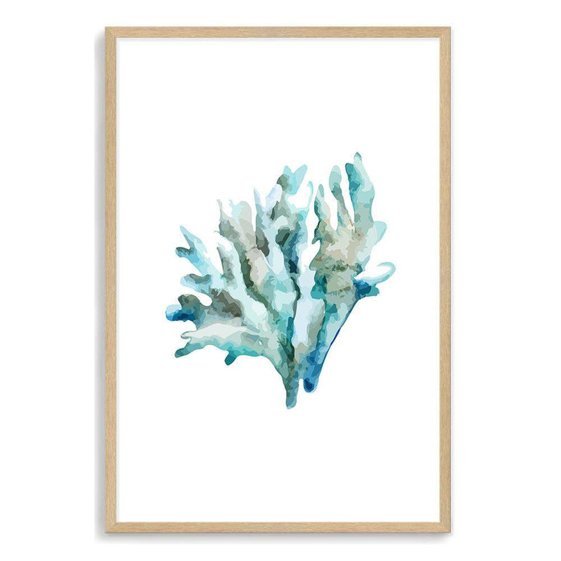 Blue Coral IIII-The Paper Tree-Art_Prints,Artwork,BEACH,blue,blue coral,coastal,COASTAL ART,coral,Designer,HAMPTON,hamptons,portrait,premium art print,wall art,Wall_Art,Wall_Art_Prints