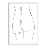 Female Figure Line-The Paper Tree-abstract,black & white,BLACK AND WHITE,boho,continuous line,curves,female,female figure,female form,figure,hamptons,line art,modern,monochrome,neutral,one line,organic shape,portrait,premium art print,shape,single line,wall art,Wall_Art,Wall_Art_Prints,white