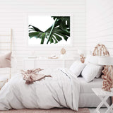 Monstera Leaves IIII-The Paper Tree-botanical,dark green,green,jungle,landscape,leaf,leaves,minimal,modern,monstera,premium art print,scandi,wall art,Wall_Art,Wall_Art_Prints