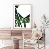 Monstera Leaves IIIII-The Paper Tree-botanical,dark green,green,jungle,leaf,leaves,minimal,modern,monstera,portrait,premium art print,scandi,wall art,Wall_Art,Wall_Art_Prints