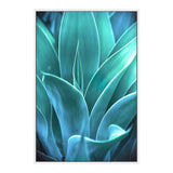 Teal Agave II-The Paper Tree-AGAVE,blue,botanical,cacti,cactus,colourful,portrait,premium art print,succulent,teal,vibrant,wall art,Wall_Art,Wall_Art_Prints