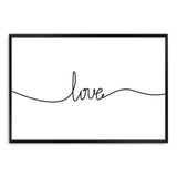 Love Line II-The Paper Tree-black & white,black and white,boho,hamptons,love,monochrome,neutral,portrait,premium art print,quote,text,typography,wall art,Wall_Art,Wall_Art_Prints