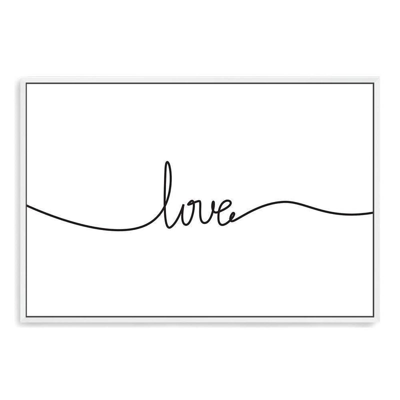 Love Line II-The Paper Tree-black & white,black and white,boho,hamptons,love,monochrome,neutral,portrait,premium art print,quote,text,typography,wall art,Wall_Art,Wall_Art_Prints