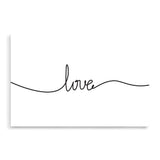 Love Line II-The Paper Tree-black & white,black and white,boho,hamptons,love,monochrome,neutral,portrait,premium art print,quote,text,typography,wall art,Wall_Art,Wall_Art_Prints