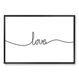 Love Line II-The Paper Tree-black & white,black and white,boho,hamptons,love,monochrome,neutral,portrait,premium art print,quote,text,typography,wall art,Wall_Art,Wall_Art_Prints