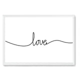 Love Line II-The Paper Tree-black & white,black and white,boho,hamptons,love,monochrome,neutral,portrait,premium art print,quote,text,typography,wall art,Wall_Art,Wall_Art_Prints