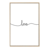 Love Line-The Paper Tree-black & white,black and white,boho,hamptons,love,monochrome,neutral,portrait,premium art print,quote,text,typography,wall art,Wall_Art,Wall_Art_Prints