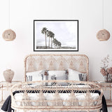 Californian Palms II-The Paper Tree-america,blue,blue sky,bohemian,boho,botanical,california,cloud,clouds,desert,horizon,landscape,palm,palm frond,palm springs,palm tree,premium art print,sky,tree,trees,usa,wall art,Wall_Art,Wall_Art_Prints