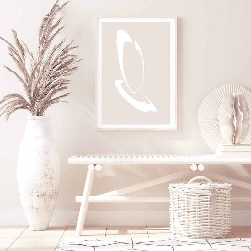 Neutral Shapes-The Paper Tree-abstract,beige,boho,curve,hamptons,modern,neutral,organic shape,portrait,premium art print,shape,wall art,Wall_Art,Wall_Art_Prints,white