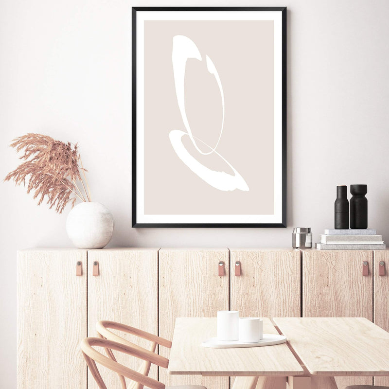 Neutral Shapes-The Paper Tree-abstract,beige,boho,curve,hamptons,modern,neutral,organic shape,portrait,premium art print,shape,wall art,Wall_Art,Wall_Art_Prints,white