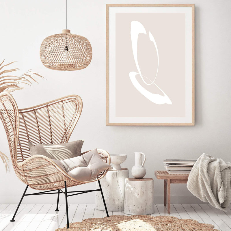 Neutral Shapes-The Paper Tree-abstract,beige,boho,curve,hamptons,modern,neutral,organic shape,portrait,premium art print,shape,wall art,Wall_Art,Wall_Art_Prints,white