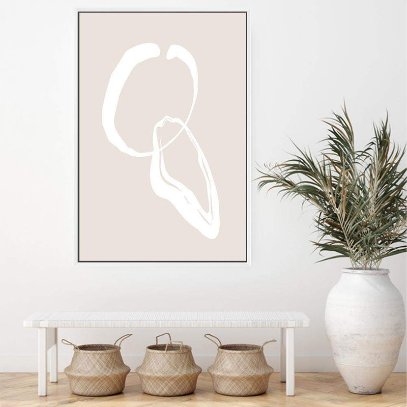 Neutral Shapes II-The Paper Tree-abstract,beige,boho,curve,hamptons,modern,neutral,organic shape,portrait,premium art print,shape,wall art,Wall_Art,Wall_Art_Prints,white