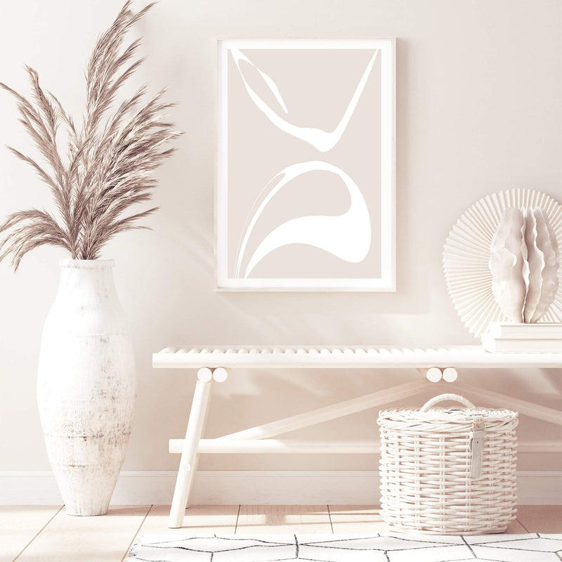 Neutral Shapes IIII-The Paper Tree-abstract,beige,boho,curve,hamptons,modern,neutral,organic shape,portrait,premium art print,shape,wall art,Wall_Art,Wall_Art_Prints,white