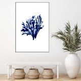 Navy Blue Coral IIII | Hamptons-The Paper Tree-Art_Prints,Artwork,BEACH,blue,blue coral,coastal,COASTAL ART,coral,Designer,HAMPTONS,navy,portrait,premium art print,wall art,Wall_Art,Wall_Art_Prints