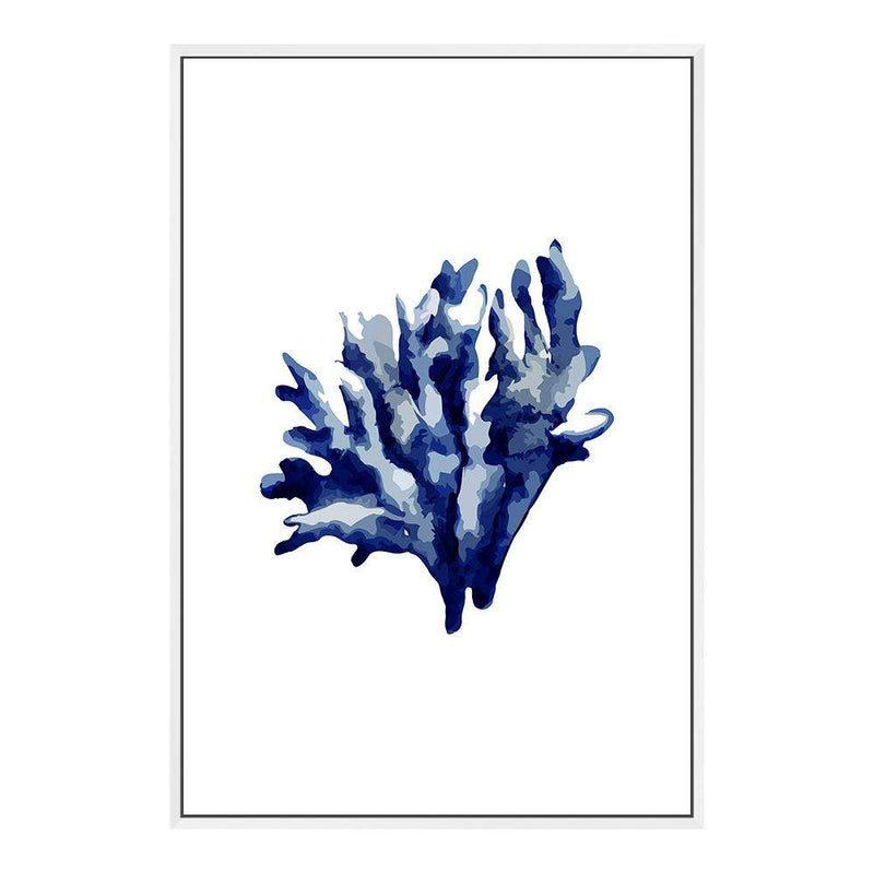 Navy Blue Coral IIII | Hamptons-The Paper Tree-Art_Prints,Artwork,BEACH,blue,blue coral,coastal,COASTAL ART,coral,Designer,HAMPTONS,navy,portrait,premium art print,wall art,Wall_Art,Wall_Art_Prints