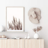 Pampas Grass II-The Paper Tree-beach,beige,boho,botanical,coastal,grass,hamptons,landscape,muted tone,nature,neutral,pampas,pampas grass,premium art print,tall grass,wall art,Wall_Art,Wall_Art_Prints,white