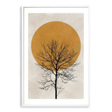 Autumn Sun-The Paper Tree-abstract,autumn,boho,modern,neutral,organic shape,portrait,premium art print,shape,silhouette,tree,wall art,Wall_Art,Wall_Art_Prints,winter,yellow