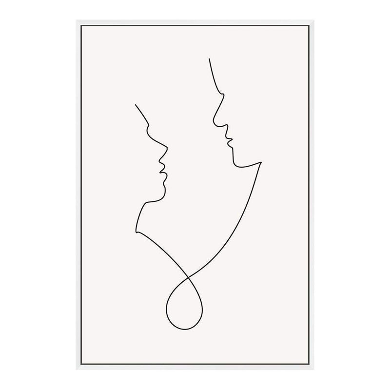 Single Line Drawing IIII-The Paper Tree-abstract,black & white,BLACK AND WHITE,boho,continuous line,curves,female,female figure,female form,figure,hamptons,line art,modern,monochrome,neutral,one line,organic shape,portrait,premium art print,shape,single line,wall art,Wall_Art,Wall_Art_Prints