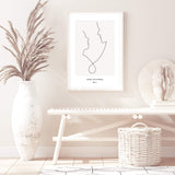 Single Line Drawing IIII-The Paper Tree-abstract,black & white,BLACK AND WHITE,boho,continuous line,curves,female,female figure,female form,figure,hamptons,line art,modern,monochrome,neutral,one line,organic shape,portrait,premium art print,shape,single line,wall art,Wall_Art,Wall_Art_Prints