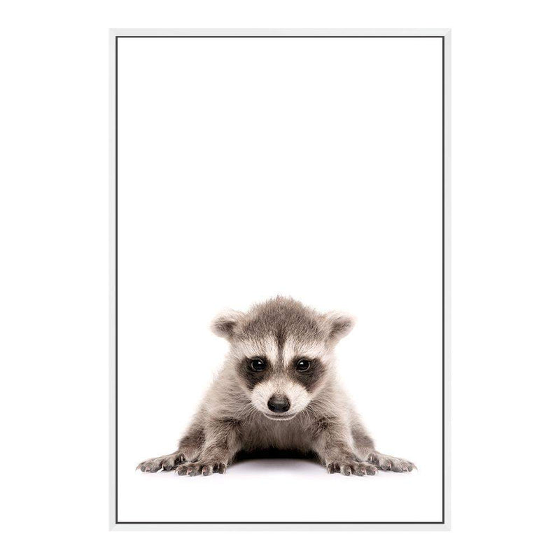 Baby Raccoon-The Paper Tree-animal,Artwork,BABY,BABY ANIMAL,BABY RACCOON,KIDS DECOR,kids room,kids wall art,nursery,NURSERY DECOR,portrait,premium art print,RACCOON,wall art,Wall_Art,Wall_Art_Prints