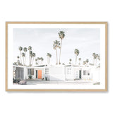 Palm Springs | California-The Paper Tree-america,architecture,blue,boho,building,california,home,house,landscape,mid centrury,palm,palm springs,palm tree,premium art print,property,retro,slim aarons,vintage,wall art,Wall_Art,Wall_Art_Prints,white