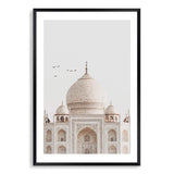 Taj Mahal Temple-The Paper Tree-architectural,ARCHITECTURE,boho,destination,golden,india,landmark,neutral,peach,portrait,premium art print,spiritual,taj mahal,temple,towers,travel,wall art,Wall_Art,Wall_Art_Prints