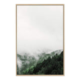 Mountain Pine Forest-The Paper Tree-america,australia,botanical,clouds,enchanting,forest,green,mist,misty,misty trees,mountain,mountains,nature,pine forest,pine trees,portrait,premium art print,tree,trees,wall art,Wall_Art,Wall_Art_Prints