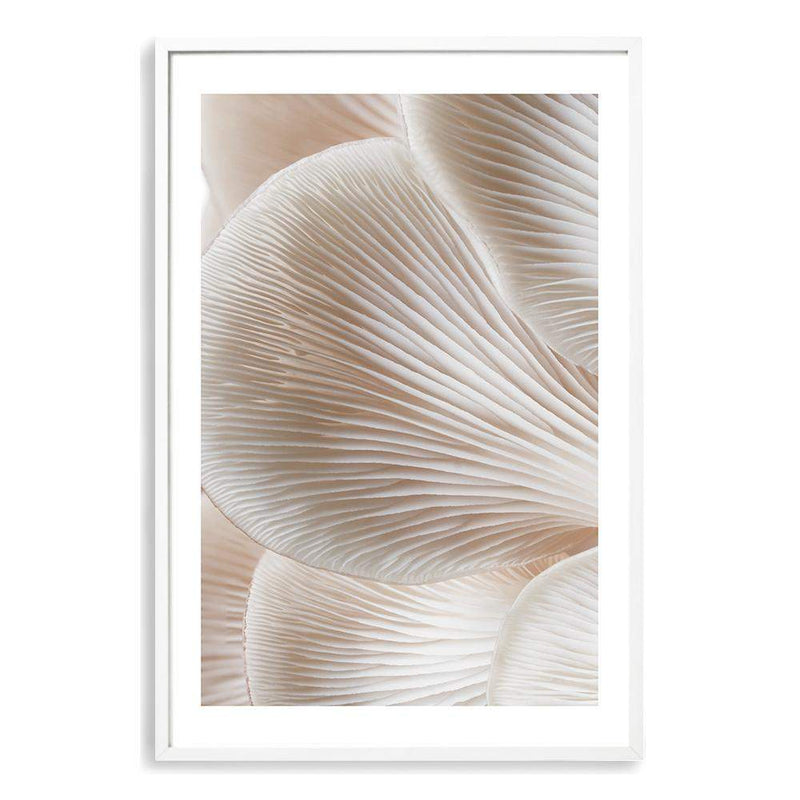 Abstract Mushrooms II-The Paper Tree-abstract,beige,boho,curve,fungus,golden,hamptons,lines,modern,mushroom,neutral,organic shape,portrait,premium art print,shape,wall art,Wall_Art,Wall_Art_Prints,white