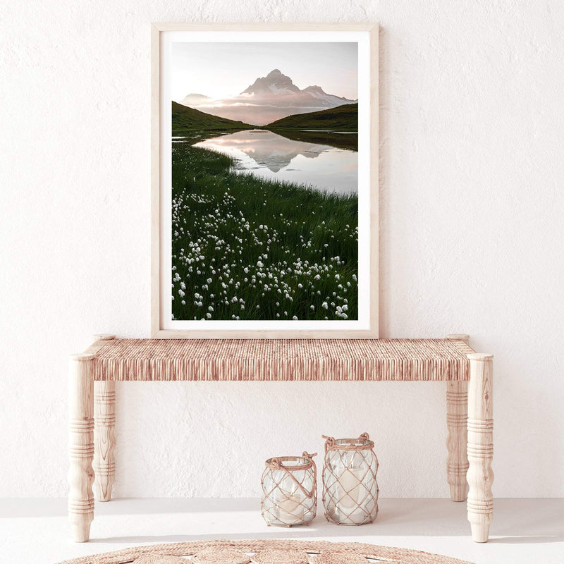 Mountain Lake | Bachalpsee Lake-The Paper Tree-braies lake,clear water,copper,dolomites,evironment,green,HAMPTONS,italy,lake,mountain,nature,pine forest,pine trees,portrait,premium art print,reflective,relection,scenery,TAN,travel,wall art,Wall_Art,Wall_Art_Prints,water