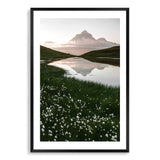 Mountain Lake | Bachalpsee Lake-The Paper Tree-braies lake,clear water,copper,dolomites,evironment,green,HAMPTONS,italy,lake,mountain,nature,pine forest,pine trees,portrait,premium art print,reflective,relection,scenery,TAN,travel,wall art,Wall_Art,Wall_Art_Prints,water