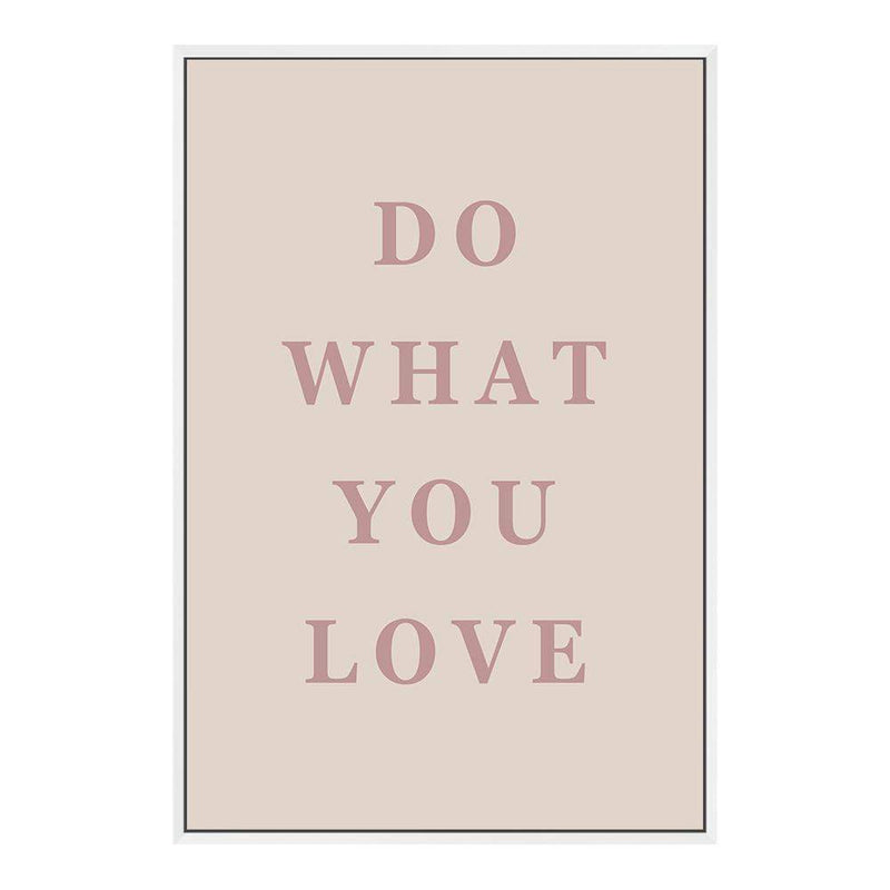 Do What You Love-The Paper Tree-boho,love,motivational,neutral,peach,pink,portrait,premium art print,quote,text,typography,wall art,Wall_Art,Wall_Art_Prints