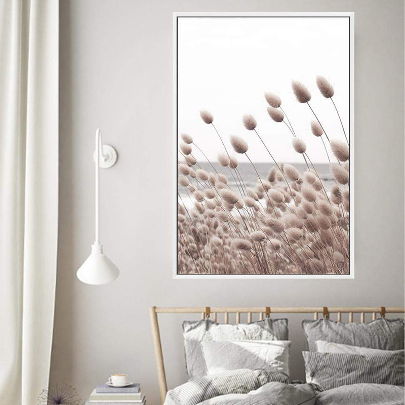 Bunny Tail Grass-The Paper Tree-beach,boho,botanical,bunny tail,Coastal,grass,hamptons,hares tail,lagurus ovatus,leaf,leaves,Muted Tone,Natural,nature,neutral,ocean,pampas grass,portrait,premium art print,reeds,tall grass,wall art,Wall_Art