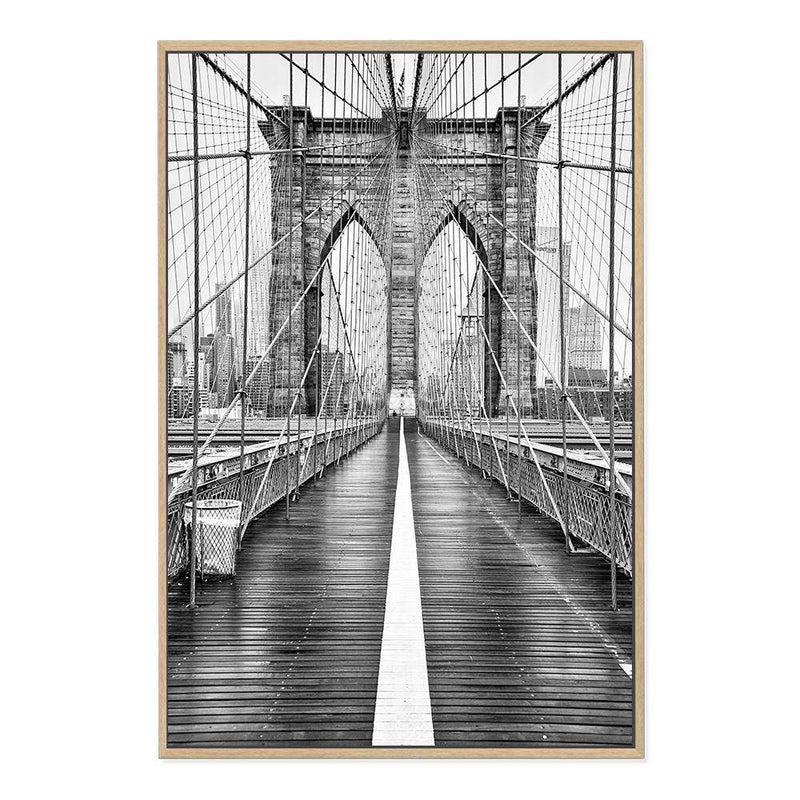 Brooklyn Bridge | New York-The Paper Tree-america,architectural,architecture,black & white,BLACK AND WHITE,bridge,brooklyn bridge,building,city,destination,fashion,monochrome,new york,portrait,premium art print,travel,view,wall art,Wall_Art,Wall_Art_Prints