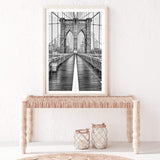 Brooklyn Bridge | New York-The Paper Tree-america,architectural,architecture,black & white,BLACK AND WHITE,bridge,brooklyn bridge,building,city,destination,fashion,monochrome,new york,portrait,premium art print,travel,view,wall art,Wall_Art,Wall_Art_Prints