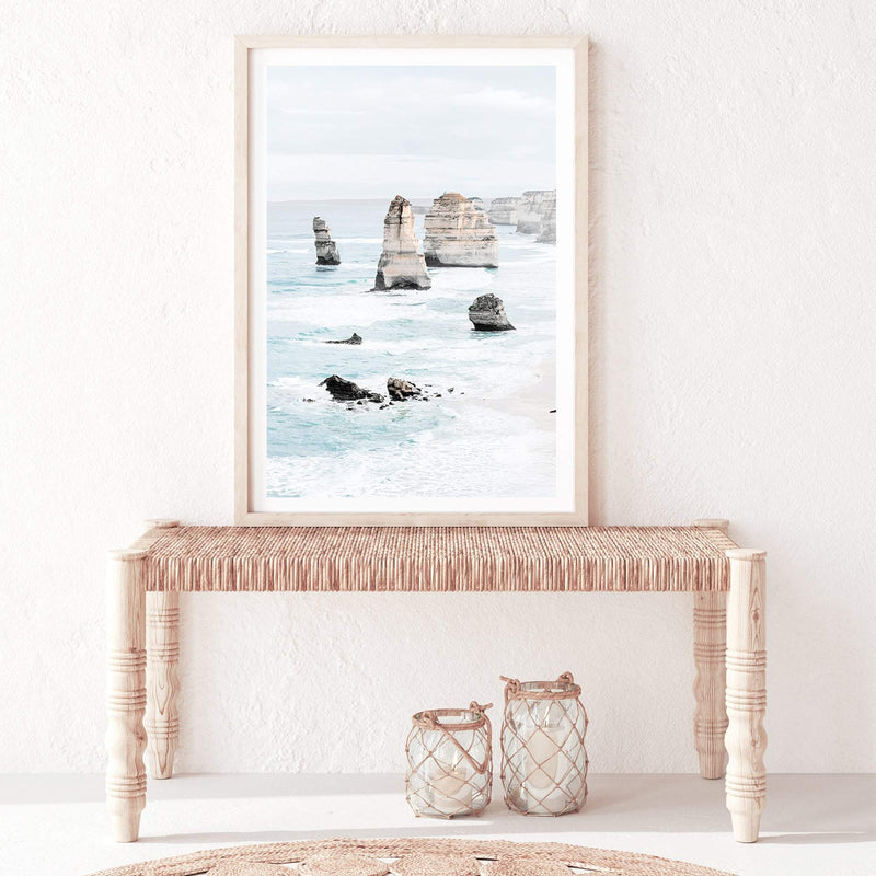 Twelve Apostles | Great Ocean Road-The Paper Tree-australia,australian coast,BEACH,blue,boho,coast,coastal,coastline,great ocean road,hamptons,ocean,portrait,premium art print,seascape,shoreline,the great ocean road,twelve apostles,wall art,Wall_Art,Wall_Art_Prints