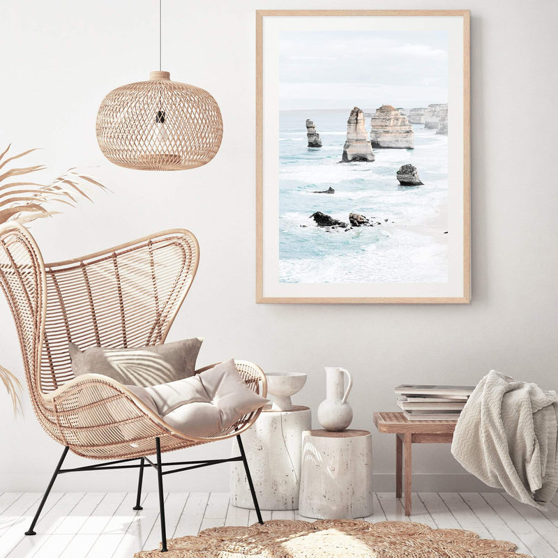 Twelve Apostles | Great Ocean Road-The Paper Tree-australia,australian coast,BEACH,blue,boho,coast,coastal,coastline,great ocean road,hamptons,ocean,portrait,premium art print,seascape,shoreline,the great ocean road,twelve apostles,wall art,Wall_Art,Wall_Art_Prints