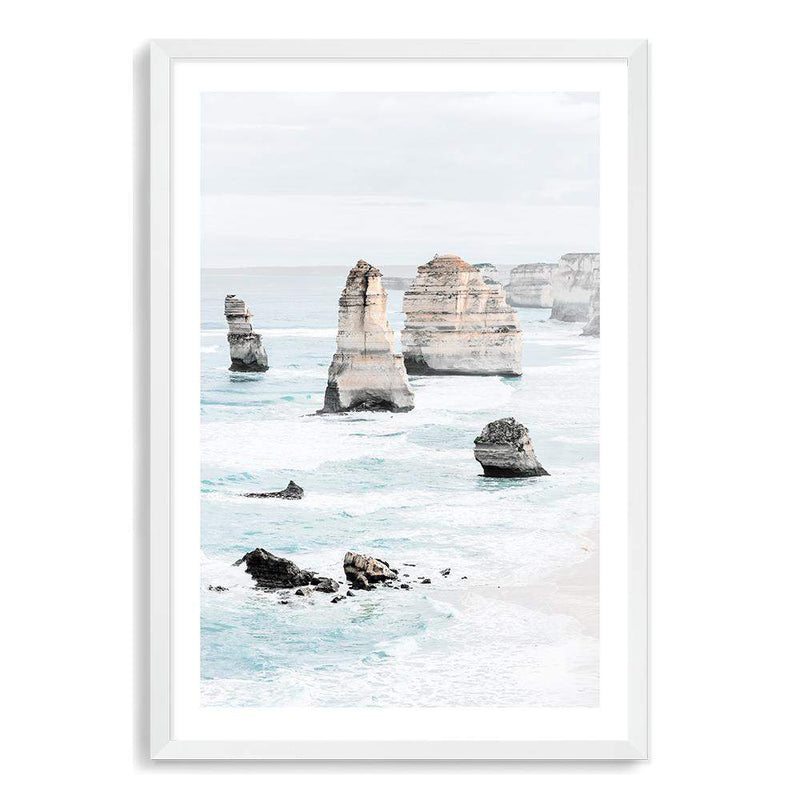 Twelve Apostles | Great Ocean Road-The Paper Tree-australia,australian coast,BEACH,blue,boho,coast,coastal,coastline,great ocean road,hamptons,ocean,portrait,premium art print,seascape,shoreline,the great ocean road,twelve apostles,wall art,Wall_Art,Wall_Art_Prints