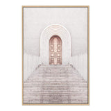 Golden Door-The Paper Tree-architectural,ARCHITECTURE,boho,chruch,church door,DOOR,gold,gold door,minimalist,neutral,portrait,premium art print,scandi,tan,wall art,Wall_Art,Wall_Art_Prints