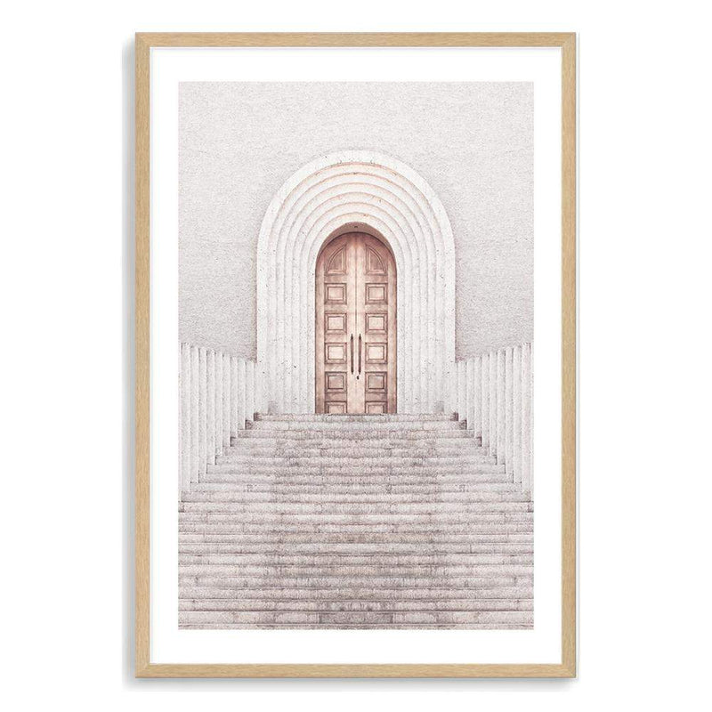 Golden Door-The Paper Tree-architectural,ARCHITECTURE,boho,chruch,church door,DOOR,gold,gold door,minimalist,neutral,portrait,premium art print,scandi,tan,wall art,Wall_Art,Wall_Art_Prints