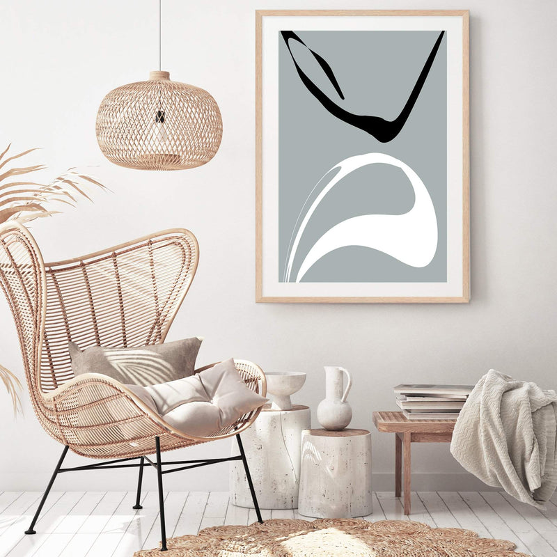 Organic Shapes IIII-The Paper Tree-abstract,beige,curve,hamptons,modern,neutral,organic shape,portrait,premium art print,shape,wall art,Wall_Art,Wall_Art_Prints,white