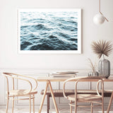 Ocean Waves II-The Paper Tree-Art_Prints,BEACH,blue,boho,coastal,COASTAL ART,Designer,hamptons,landscape,ocean,ocean ripples,Ocean surface,Ocean waves,premium art print,ripples,surfers,wall art,Wall_Art,Wall_Art_Prints,water,waves