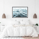 Ocean Waves II-The Paper Tree-Art_Prints,BEACH,blue,boho,coastal,COASTAL ART,Designer,hamptons,landscape,ocean,ocean ripples,Ocean surface,Ocean waves,premium art print,ripples,surfers,wall art,Wall_Art,Wall_Art_Prints,water,waves