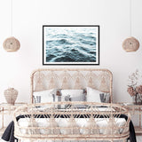 Ocean Waves II-The Paper Tree-Art_Prints,BEACH,blue,boho,coastal,COASTAL ART,Designer,hamptons,landscape,ocean,ocean ripples,Ocean surface,Ocean waves,premium art print,ripples,surfers,wall art,Wall_Art,Wall_Art_Prints,water,waves