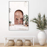 Tuscan Door-The Paper Tree-arch,architecture,boho,cafe,italian,italy,neutral,peach,portrait,premium art print,romantic,tan,tuscan,tuscany,wall art,Wall_Art,Wall_Art_Prints