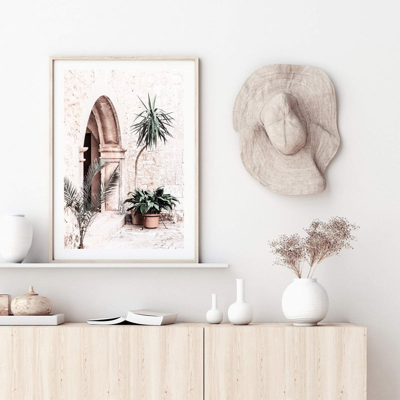 Tuscan Arch-The Paper Tree-arch,architecture,boho,cafe,italian,italy,neutral,peach,portrait,premium art print,romantic,tan,tuscan,tuscany,wall art,Wall_Art,Wall_Art_Prints